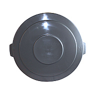 Lid Gator 55 Gallon Plastic Gray - Case Of 2 (7756-3)