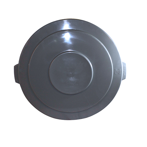 Lid Gator 55 Gallon Plastic Gray - Case Of 2 (7756-3)