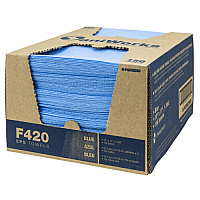 Saniworks Eps Towels, Blue, 10x17, 1/4 Fold - Case Of 150 (N-F420QCB5)