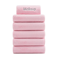 Coral Fleece Makeup Fingertip 11x17 Pink - Case Of 72 (MU-FTPNK-CS)