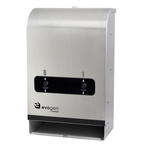 Evogen No-touch Mini Dual Vendor, Free Vend, Stainless, 17.25"x10.75"x6.5" - 1 Each (EVNT4-SS)