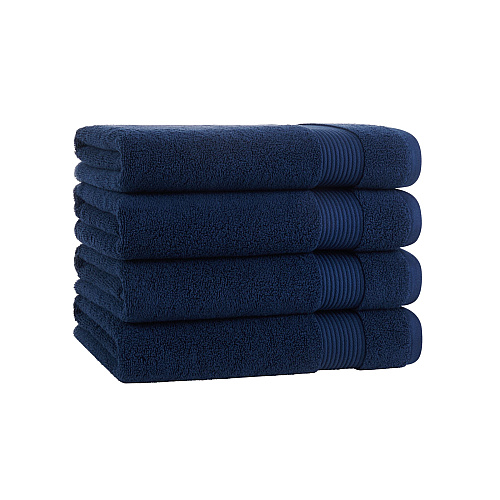 Host & Home Bath Towel 27x54 Navy - Pack Of 4 (BT-HH2754-15-NVY)