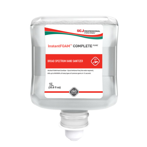 Instantfoam Complete Pure Broad-spectrum Alcohol Instant Hand Sanitizer, 1 Liter - Case Of 6 (IFC1L)