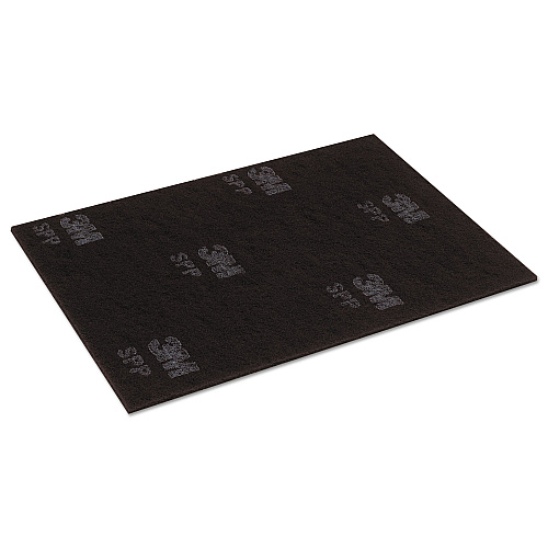 Scotch-Brite Surface Preparation Pad Sheets, 12 x 18, Maroon, 10/Carton (SPP12X18)