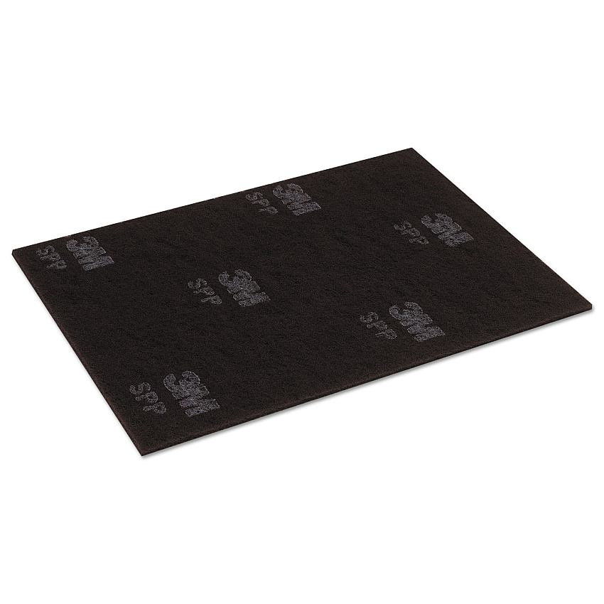 Scotch-Brite Surface Preparation Pad Sheets, 14 x 28, Maroon, 10/Carton (02498)