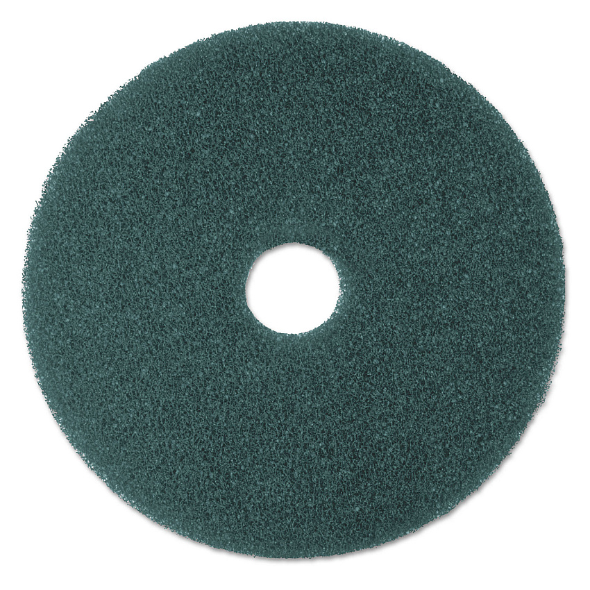 Low-speed High Productivity Floor Pads 5300, 22" Diameter, Blue, 5/carton