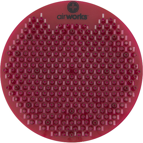 Airworks Splash Free Urinal Screen Orchard Spice 10/box, Box Of 10 (AWSFUS230-BX)