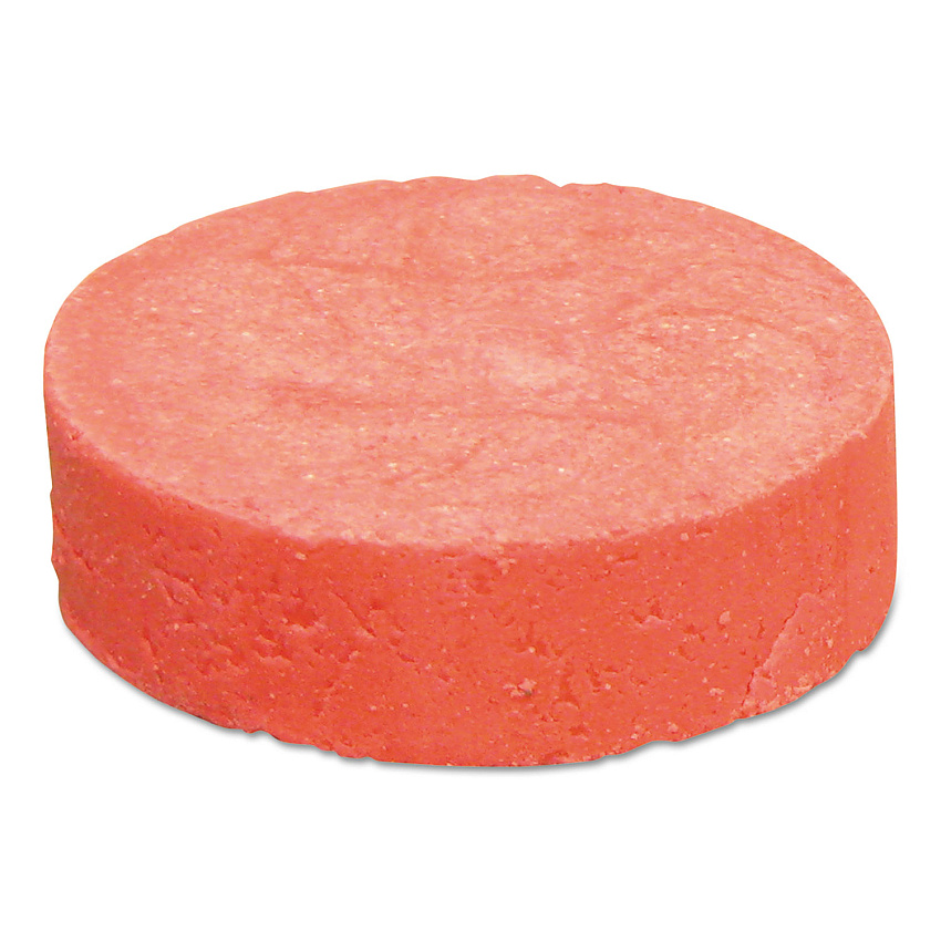 Smart Block Non-para With Enzyme Toss-in Block Deodorizer, Cherry Scent, Red, 12/carton