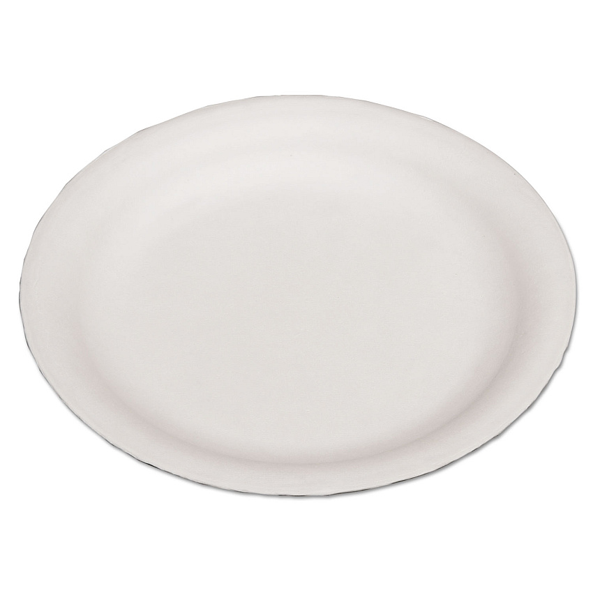 AbilityOne 7350002900593, SKILCRAFT Dinnerware, Plates, Paper, 6.5" dia, White, 1,000/Carton