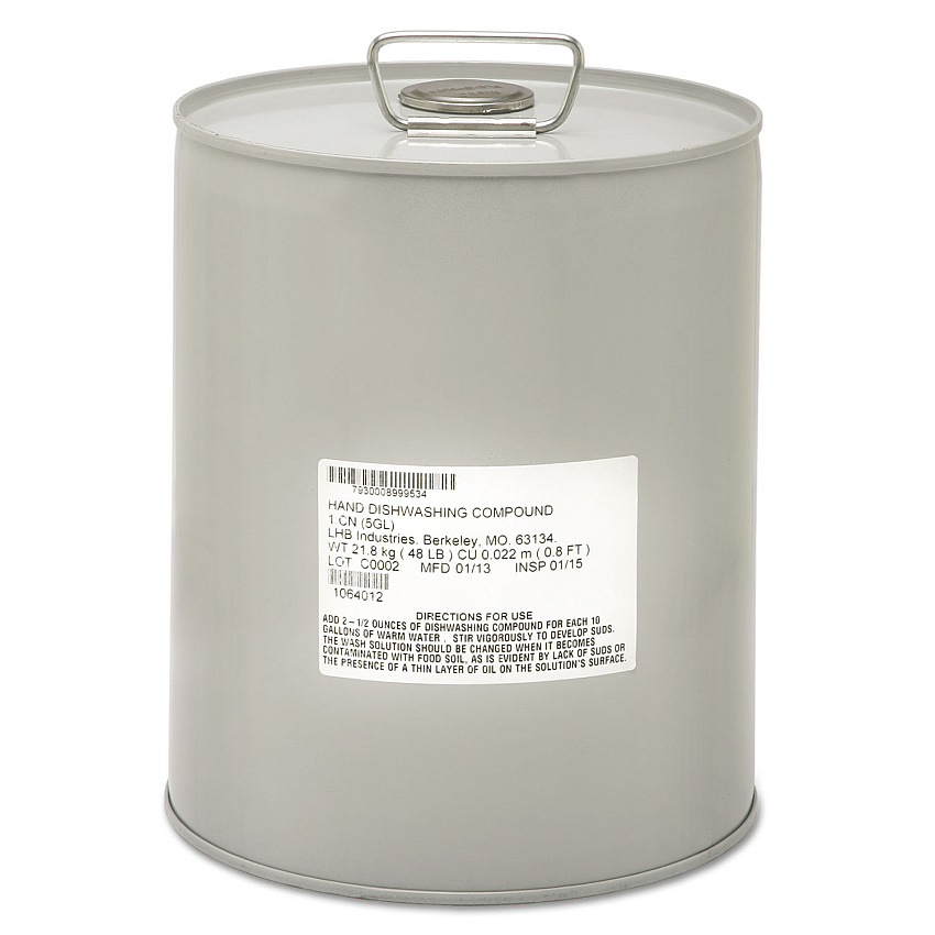 AbilityOne 7930008999534, SKILCRAFT Kitchen Mate Dishwashing Detergent, 5 gal Bottle