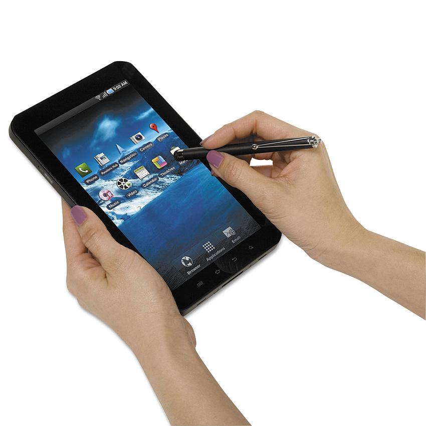 Targus Stylus for Tablets, iPad, iPhones and Smartphones, Black (AMM01TBUS)