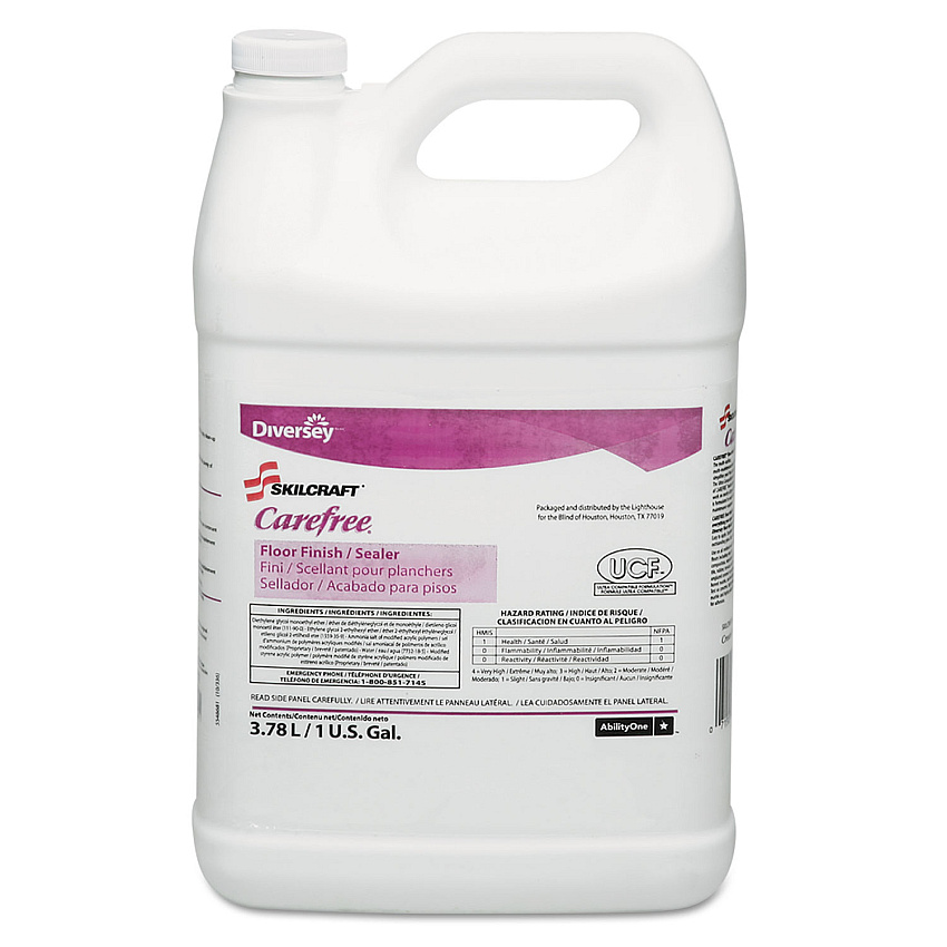 AbilityOne 7930014865067, SKILCRAFT Floor Sealer/Finish, 1 gal Bottle, 4/Carton