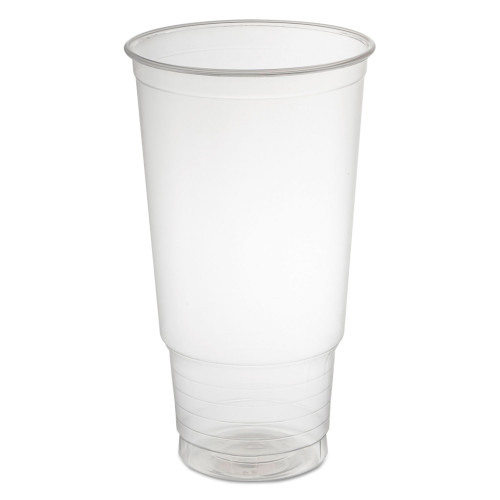 Dart Polypropylene Cups, Cold Cups, 32 oz, Clear, 25/Bag, 20 Bags/Carton (32P)