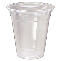 Fabri-Kal Nexclear Polypropylene Drink Cups, 12 to 14 oz, Plastic, Clear, 50/Bag, 20 Bags/Carton (NC12S)