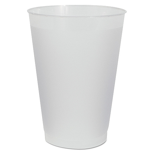 WNA Frost Flex Cups, Cold, 12 oz, Plastic, Frosted, 25/Pack, 20 Packs/Carton (PF12)