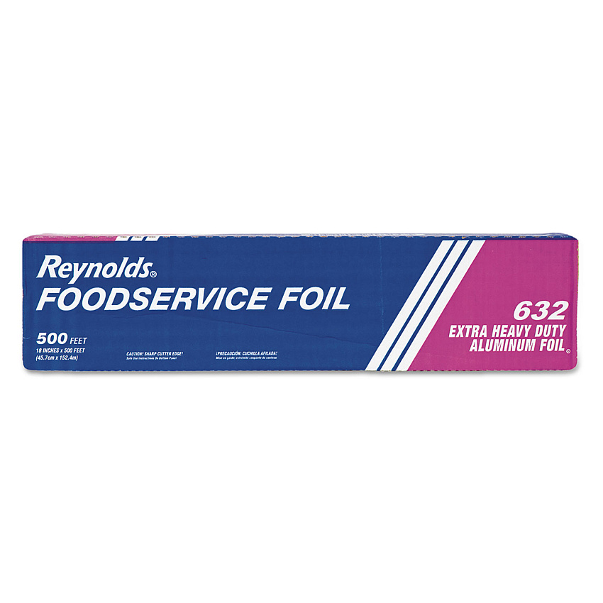 Reynolds Extra Heavy-Duty Aluminum Foil Roll, 18" x 500 ft (632)