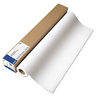 Epson GS Production Canvas Satin Paper Roll, 16.5 mil, 60" x 150 ft, Satin White (S045003)