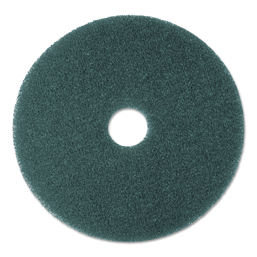Low-speed High Productivity Floor Pads 5300, 21" Diameter, Blue, 5/carton