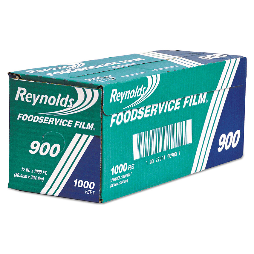 Reynolds Continuous Cling Food Film, 12" x 1000 ft Roll, Clear (900BRF)
