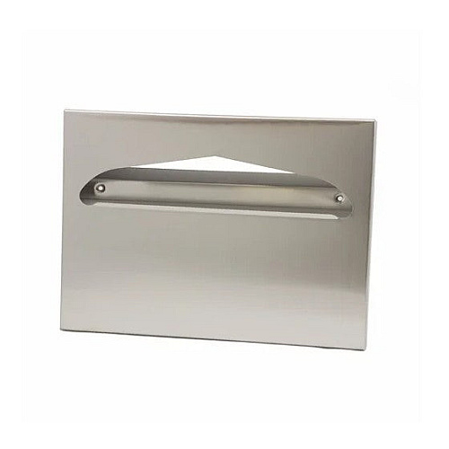 Health Gards Metal Toilet Seat Cover Dispenser, Stainless Steel - 1 Each (TSC-1)