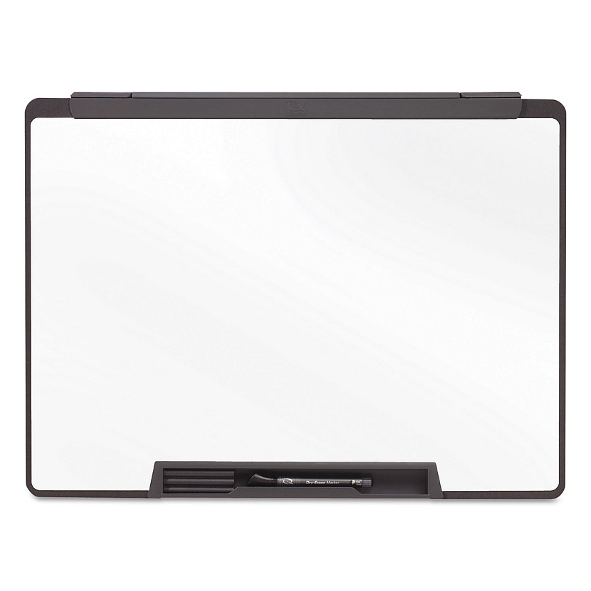 Quartet Motion Portable Dry Erase Marker Board, 36 x 24, White Surface, Black Plastic Frame (MMP75)