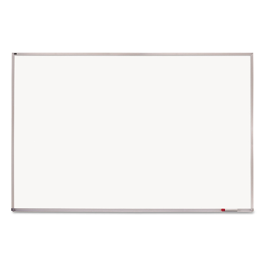 Quartet Porcelain Magnetic Whiteboard, 96 x 48, White Surface, Silver Aluminum Frame (PPA408)