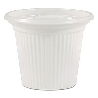 Plastifar Plastic Condiment Cups, 0.75 oz, Translucent, 250/Sleeve, 20 Sleeves/Carton (11014)