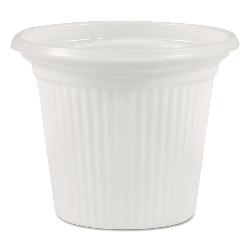 Plastifar Plastic Condiment Cups, 0.75 oz, Translucent, 250/Sleeve, 20 Sleeves/Carton (11014)