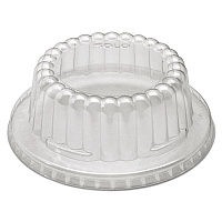 Dart DF120090 Flat-Top Dome PET Plastic Lids