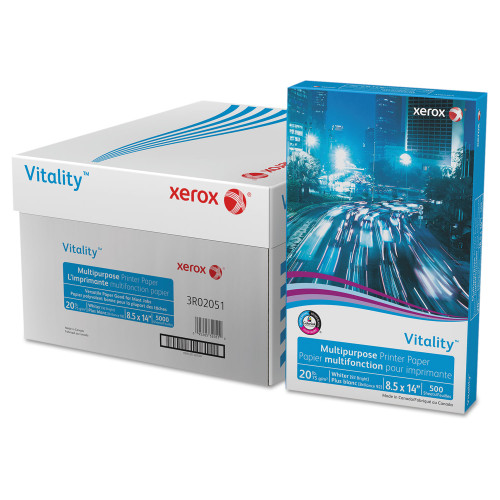 Xerox Vitality Premium Multipurpose Printer Paper 24lb Extra White 800 Sheets Xerox Vitality Premium Multipurpose Printer Paper 24lb Extra White 800 Sheets