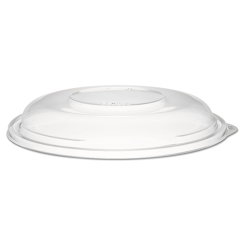 Dart PresentaBowls Clear Dome Lids, 7.3 Diameter x 1.1 h, Clear, Plastic, 63 Lids/Bag, 4 Bags/Carton (C64BDL)
