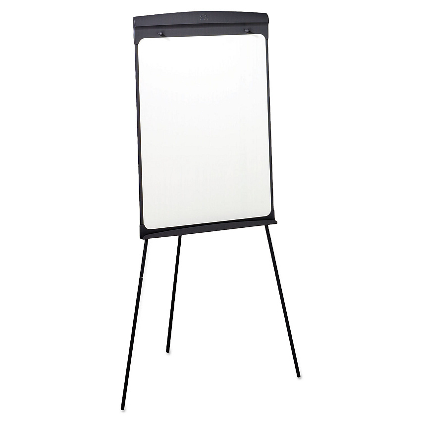 Quartet Magnetic Dry Erase Easel, 27 x 35, Graphite Surface, Graphite Plastic Frame (67E)