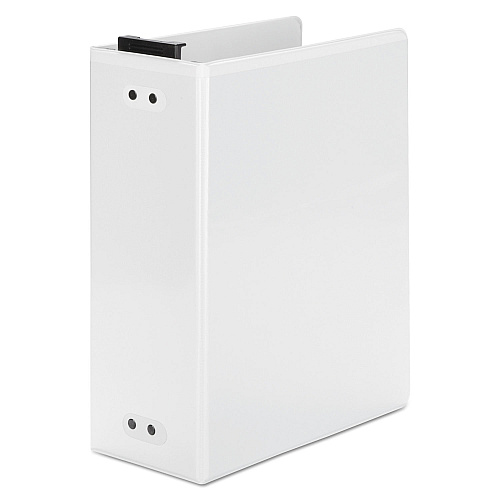 Wilson Jones Hanging Straight Post View Binder, 3 Posts, 3" Capacity, 11 x 8.5, White (36549W)