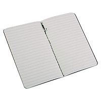 Moleskine Cahier Journal, 1-Subject, Narrow Rule, Black Cover, (64) 5.5 x 3.5 Sheets, 3/Pack (QP311)