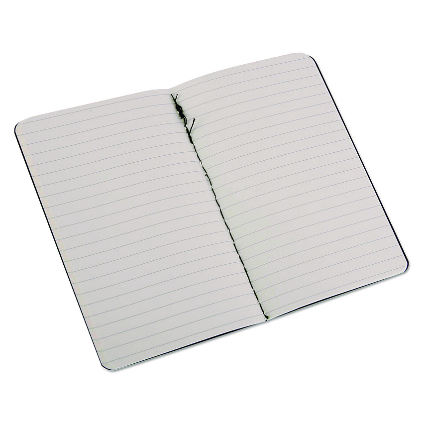 Moleskine Cahier Journal, 1-Subject, Narrow Rule, Black Cover, (64) 5.5 x 3.5 Sheets, 3/Pack (QP311)