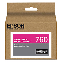 Epson T760320 (760) UltraChrome HD Ink, Vivid Magenta