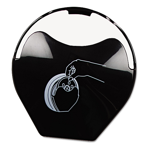 San Jamar Replacement Lid Dispenser Door For L2200C, 5" dia, Black (100662)
