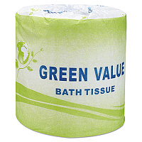 GEN Standard Bath Tissue, Septic Safe, 2-Ply, White, 420 Sheets/Roll, 96 Rolls/Carton (TP002)