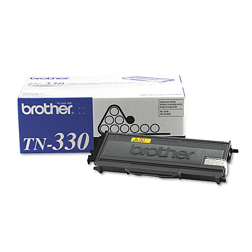 Brother TN330 Toner, 1,500 Page-Yield, Black