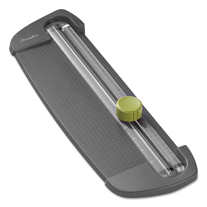 Swingline SmartCut Compact Personal Rotary Trimmer, 5 Sheets, Plastic Base, 5 x 16 1/2 (1112)