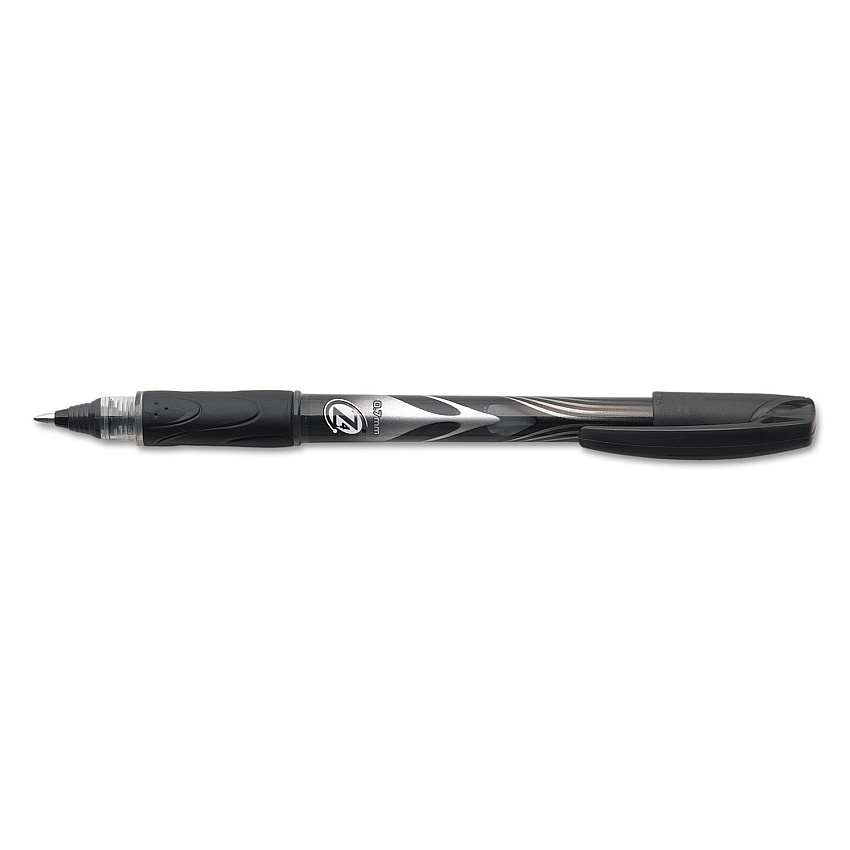 BIC Z4C11BK Roller Glide Deco Roller Ball Pen