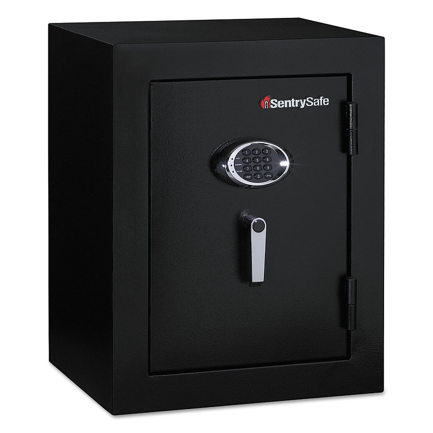 SentrySafe Executive Fire-Safe, 3.4 cu ft, 21.75w x 19d x 27.75h, Black (EF3428E)