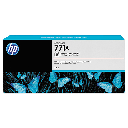 HP 771, (B6Y21A) Photo Black Original Ink Cartridge