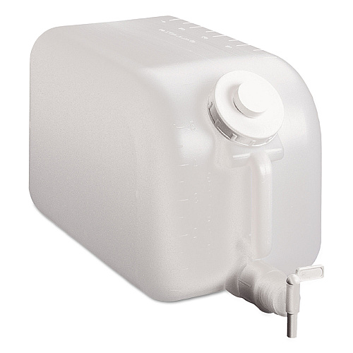 TOLCO Shur-Fill Dispenser, 5 gal, Clear, 8/Carton (03007)