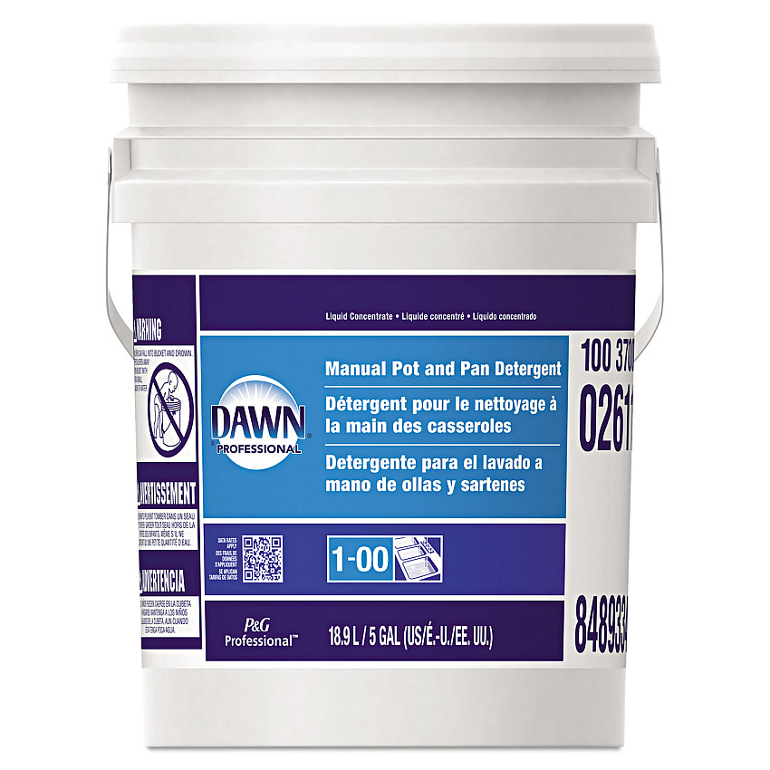 Dawn&reg; Pro Manual Pot & Pan Dish Soap, Original, 5 Gallon Bucket (02611)