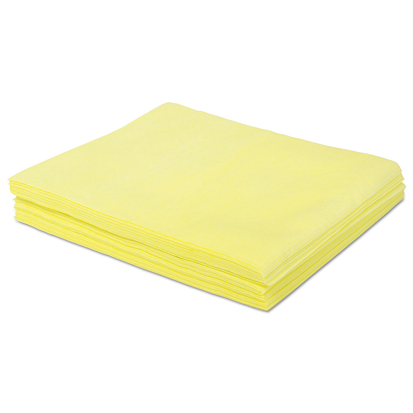 Boardwalk&reg; Dust Cloths, 18 x 24, Yellow, 500/Carton (BWKDSMFPY)