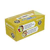 Smart Rags Microfiber Cloths 12x12 Yellow, Pack Of 50 (M950Y-innerbx)