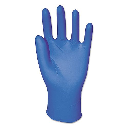 Boardwalk&reg; Disposable General-Purpose Powder-Free Nitrile Gloves, X-Large, Blue, 5 mil, 1000/Carton (BWK395XLCTA)