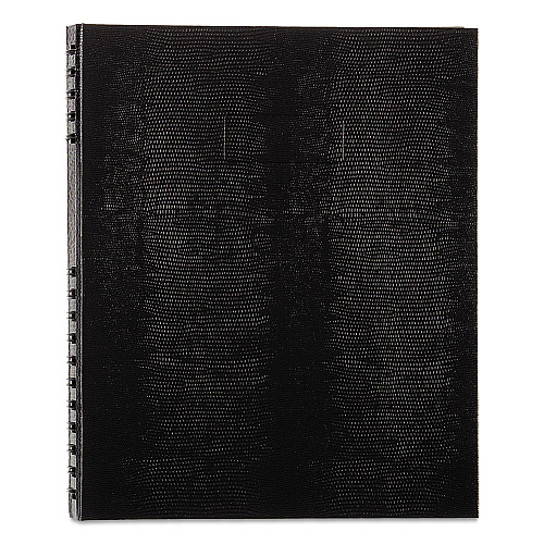Blueline NotePro Notebook, 1-Subject, Medium/College Rule, Black Cover, (100) 11 x 8.5 Sheets (A10200BLK)