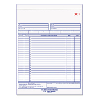Rediform Purchase Order Book, 17 Lines, Two-Part Carbonless, 8.5 x 11, 50 Forms Total (1L146)